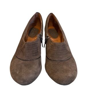 Clarks Artisan Suede Booties